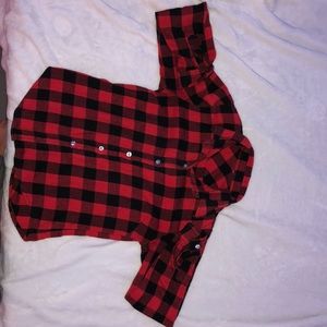 Red Long Sleeve Flannel